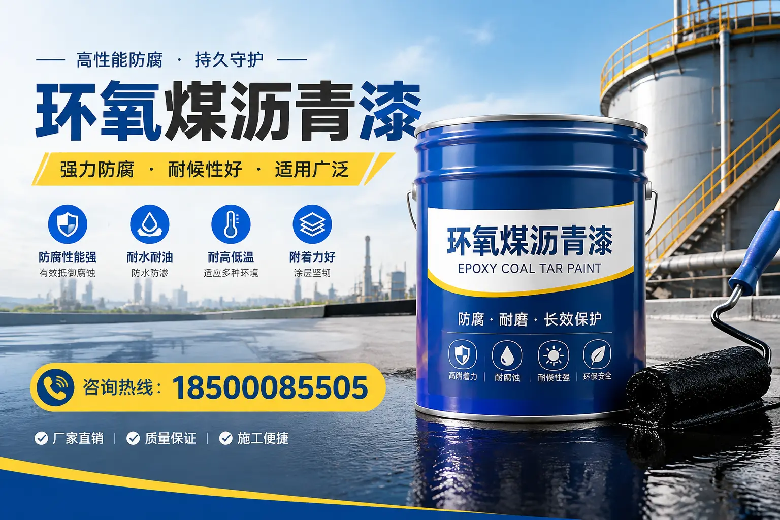 环氧煤沥青漆的储存与运输注意事项,湛江企业须知
